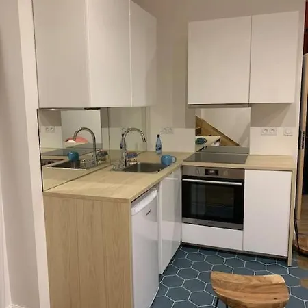 Lägenhet Studio Independant Dans Maison *